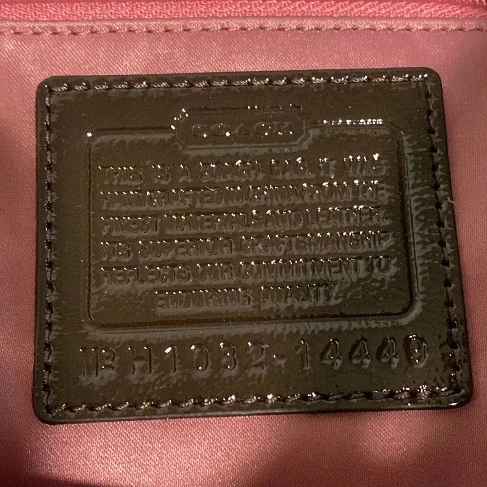 NWT Coach Sateen Tote Bag — Perfect for work or travel!
